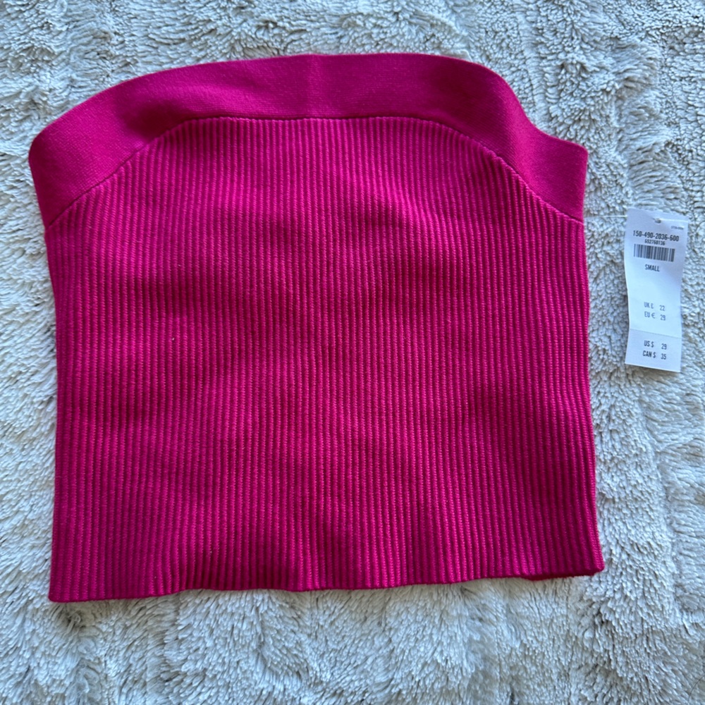 NWT Abercrombie strapless top size small